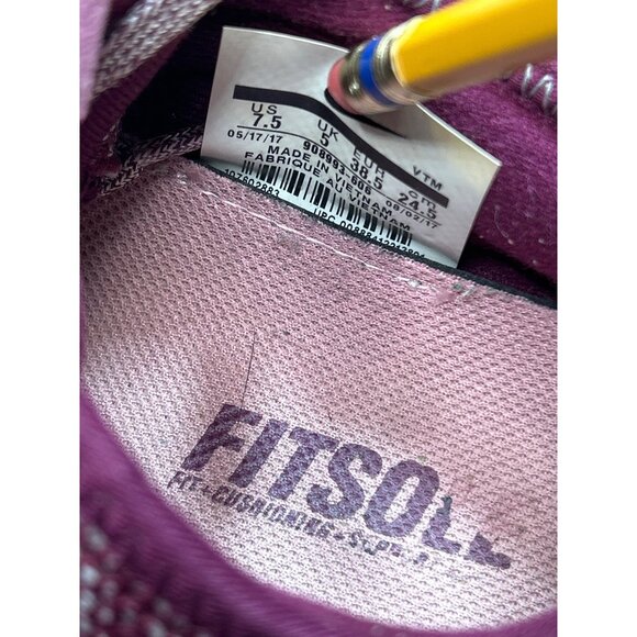 Nike Air Max Sequent 3 Womens Running Shoes Size 7.5 Purple Knit - Picture 6 of 9